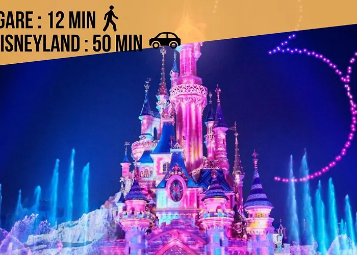 Holiday home L'elixir D'amour Proche Disneyland *